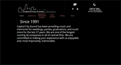 Desktop Screenshot of capitolcitysound.com